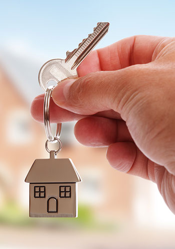 Total Inventory & Property Solutions House keyring 